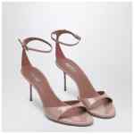 Paris Texas Lidia antique pink patent leather sandal