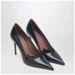 Paris Texas Vera 85 black leather pumps