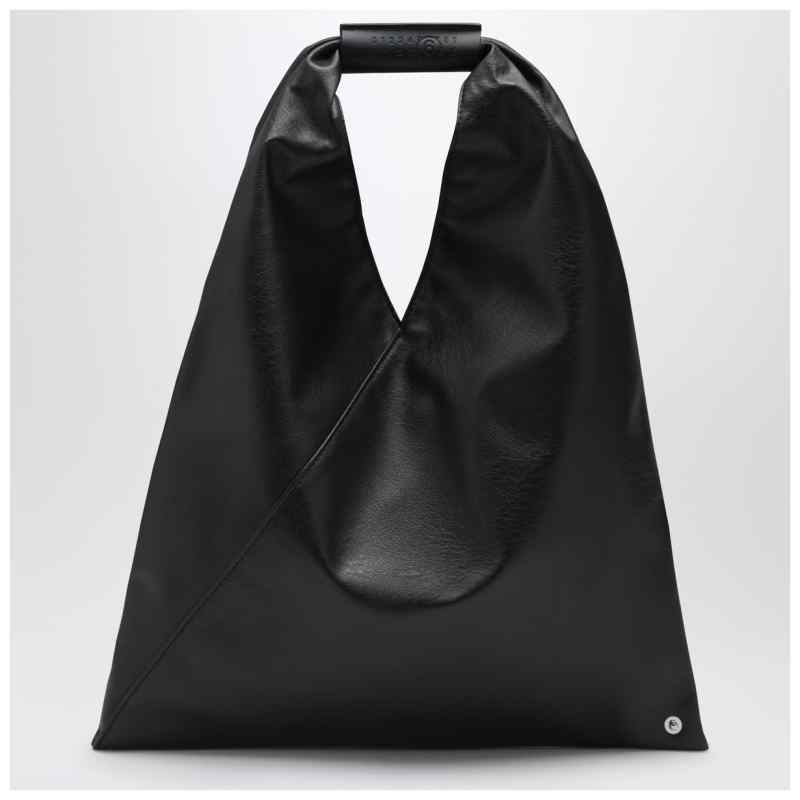 MM6 Maison Margiela Small Japanese bag in black eco leather, theFeinheit
