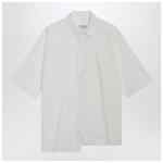 MM6 Maison Margiela Two-tone cotton poplin shirt