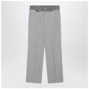 MM6 Maison Margiela Grey wool-blend trousers