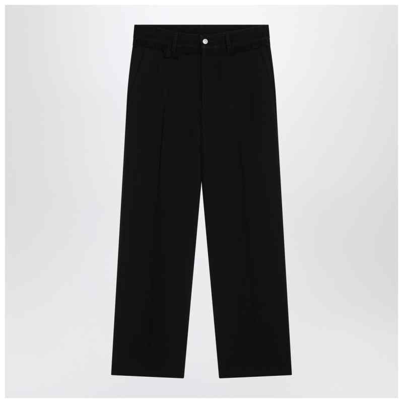 MM6 Maison Margiela Black wool-blend trousers MM6 Maison Margiela Black wool-blend trousers, theFeinheit