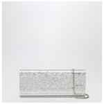 Jimmy Choo Sweetie clutch with champagne-coloured glitter
