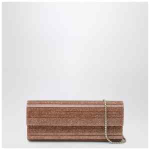Jimmy Choo Sweetie clutch in pink glitter acrylic fabric