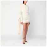 The Andamane Xenia ivory mini dress