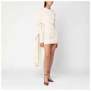 The Andamane Xenia ivory mini dress
