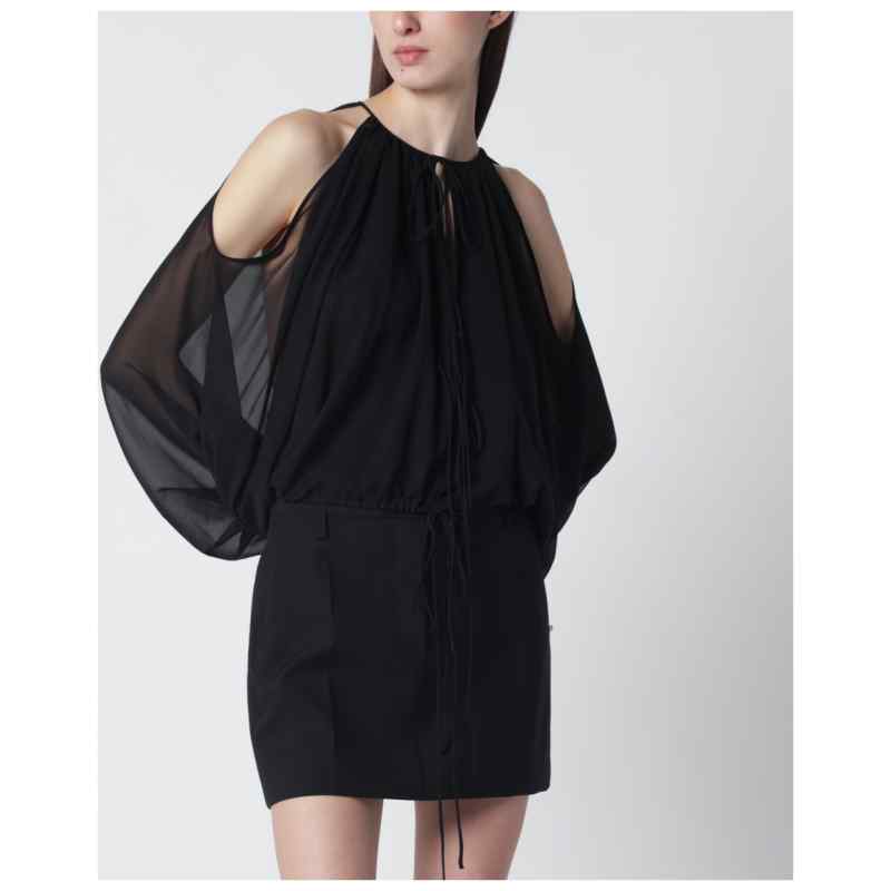 The Andamane Black off-shoulder blouse, theFeinheit