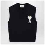 Ami Paris Ami De Coeur ink-colour sweater