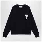 Ami Paris Ami De Coeur ink-colour vest