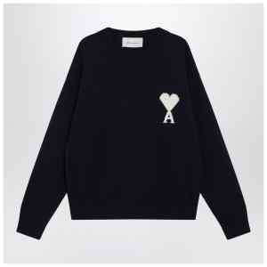 Ami Paris Ami De Coeur ink-colour vest