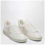 VEJA Sneaker V-12 in white and pink leather