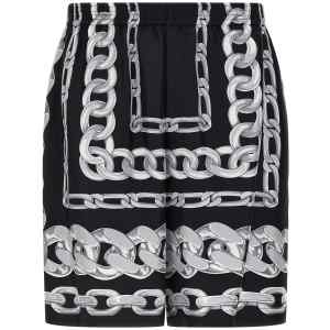 Versace Medusa Chains Bermuda Shorts