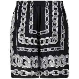 Versace Medusa Chains Bermuda Shorts