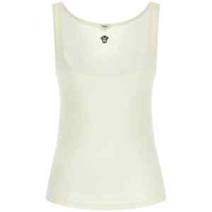Versace La Medusa Embroidery Top