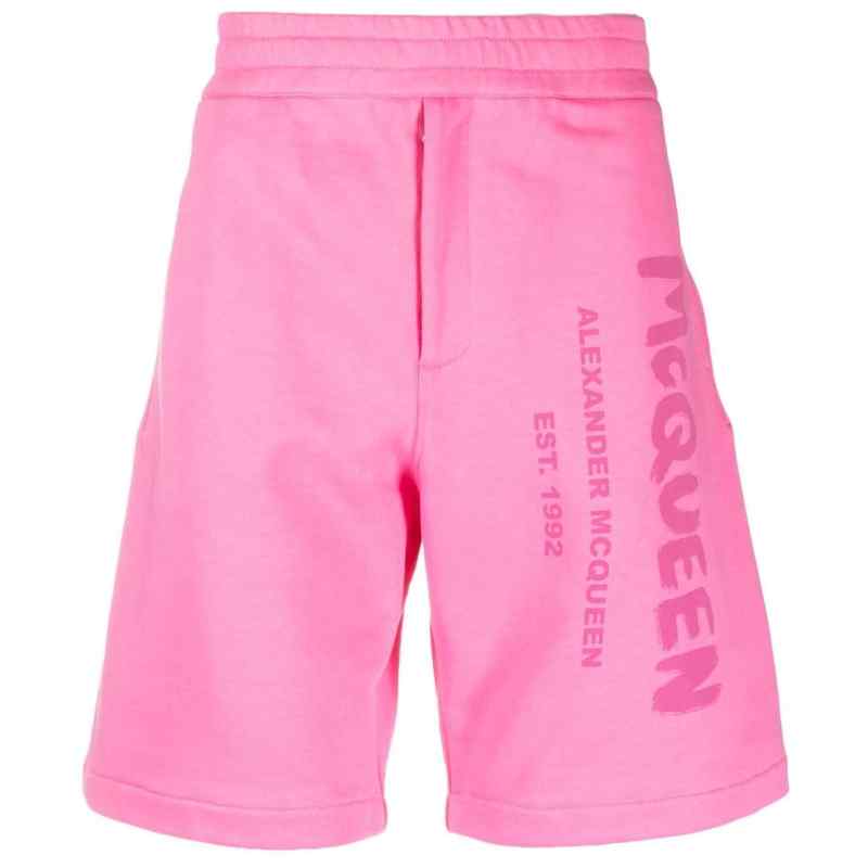 Alexander McQueen Graffiti-print Track Shorts, theFeinheit