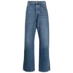 Alexander Mcqueen wide-leg panelled jeans