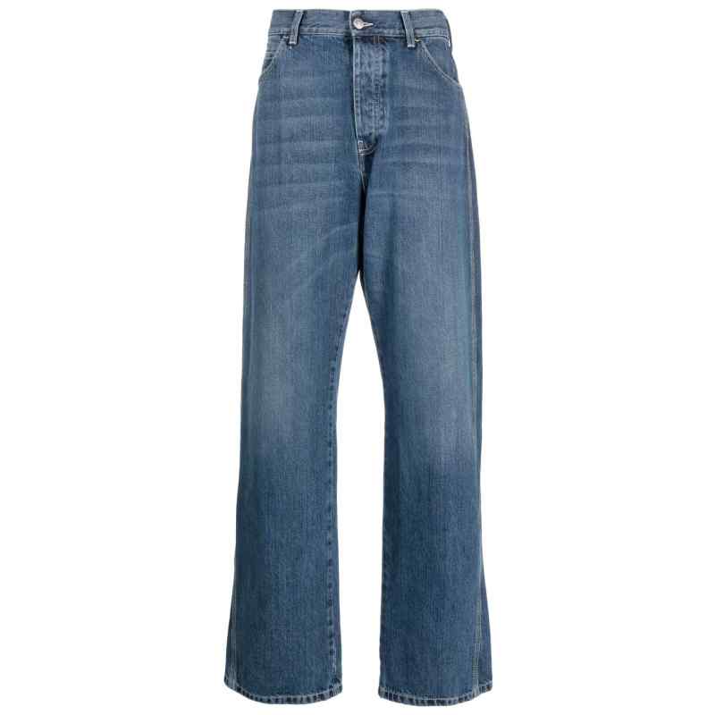 Alexander Mcqueen wide-leg panelled jeans Alexander Mcqueen wide-leg panelled jeans, theFeinheit