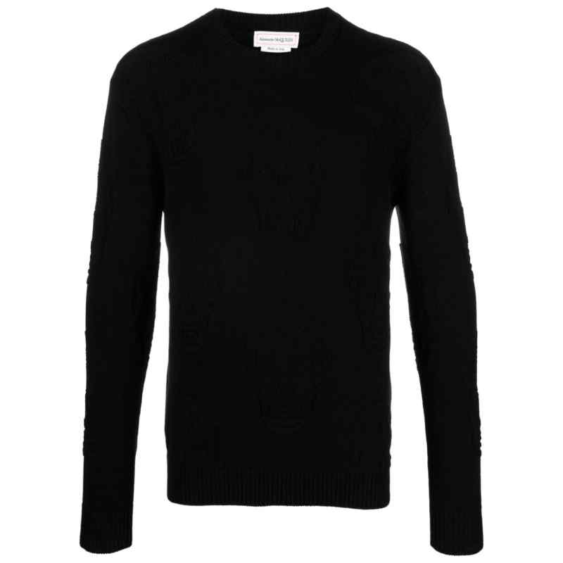 Alexander McQueen Sweater with jacquard effect, theFeinheit