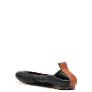 Lanvin Leather Ballerina Shoes