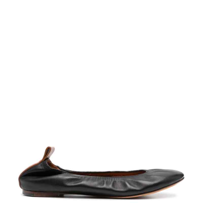 110188795-ss24-lanvinpre-fwbamb02napa10 Lanvin Leather Ballerina Shoes