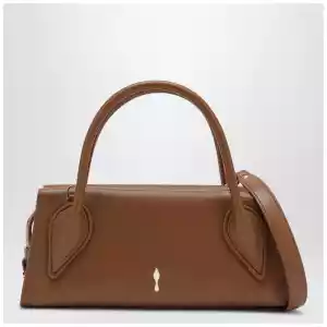 Christian Louboutin Venus crossbody bag in brown calf leather