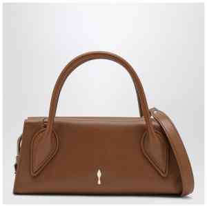 Christian Louboutin Venus crossbody bag in brown calf leather