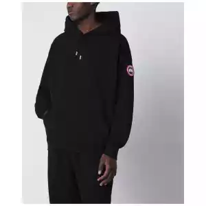 Canada Goose Black hooded sweatshirt