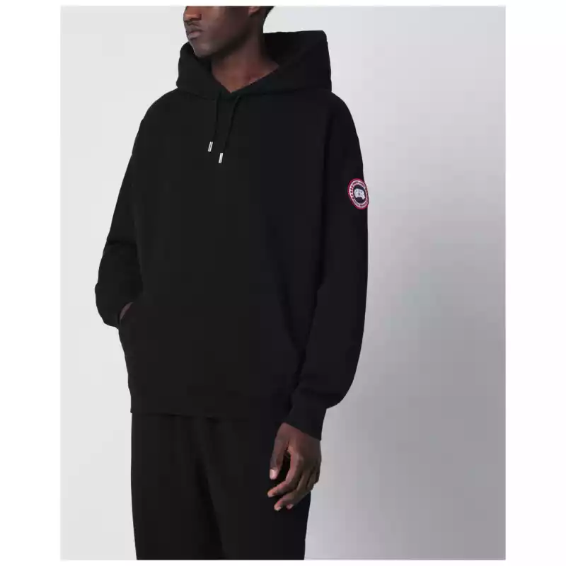 Canada Goose Black hooded sweatshirt