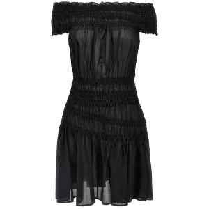 Tory Burch Smocked Cotton Dress