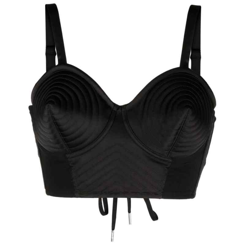 Jean Paul Gaultier Conical corset cropped top