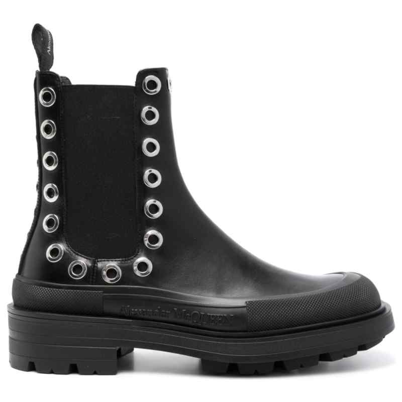 Alexander McQueen Chelsea Boots With Eyelets Alexander McQueen Chelsea Boots With Eyelets, theFeinheit