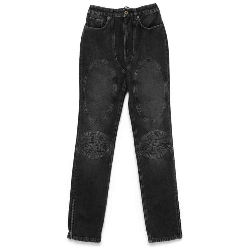 190030578-fw24-jeanpaulgaultiermain-je148lpd01606 Jean Paul Gaultier Padded deatils denim jeans