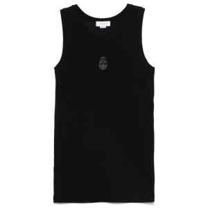 Alexander McQueen Skull-embroidered tank top