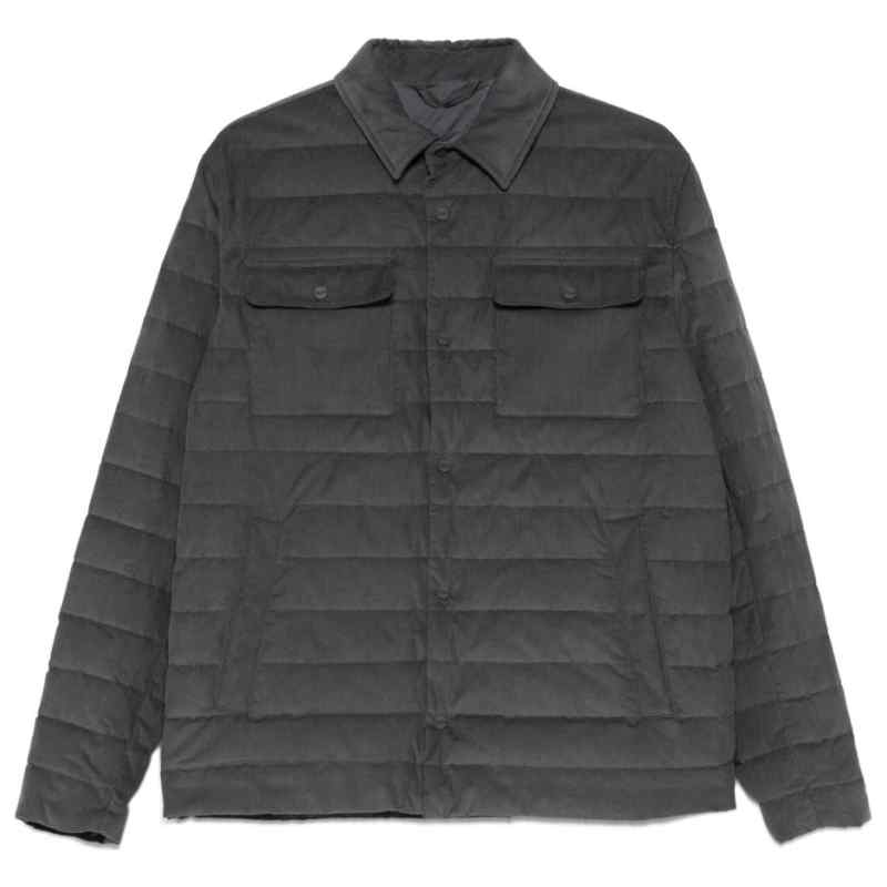 Herno Coats Grey, theFeinheit