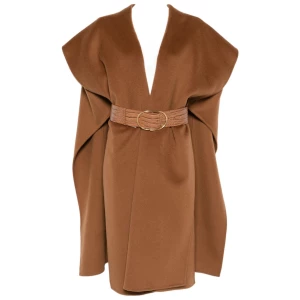Elisabetta Franchi Coats Brown