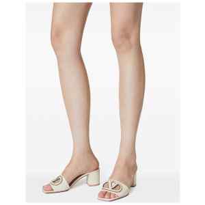 Valentino Garavani V-Logo sandals with 60mm cut-out