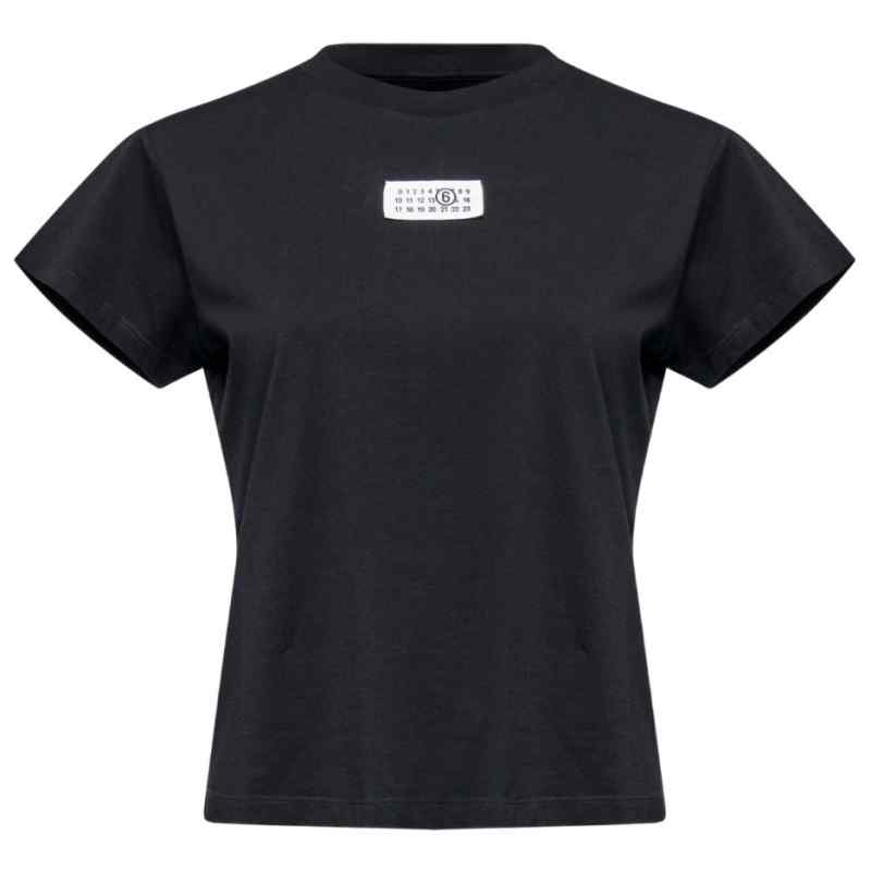 MM6 Maison Margiela T-shirts and Polos Black