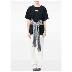 MM6 Maison Margiela T-shirts and Polos Black