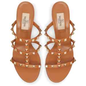 Valentino Garavani Rockstud 60mm leather mules