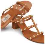 Valentino Garavani Rockstud 60mm leather mules