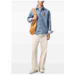 Ami Paris Shirts Clear Blue