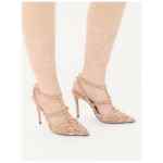 Valentino Garavani Rockstud Lace Pump With Straps 100Mm