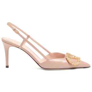 Valentino Garavani Vlogo Signature Slingback Décolleté In 80mm