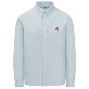 Kenzo Shirts Clear Blue