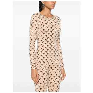 MARINE SERRE Top Beige