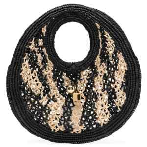 Jacquemus Spiaggia small rafia handbag