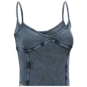 Diesel V-sneck Denim tank top