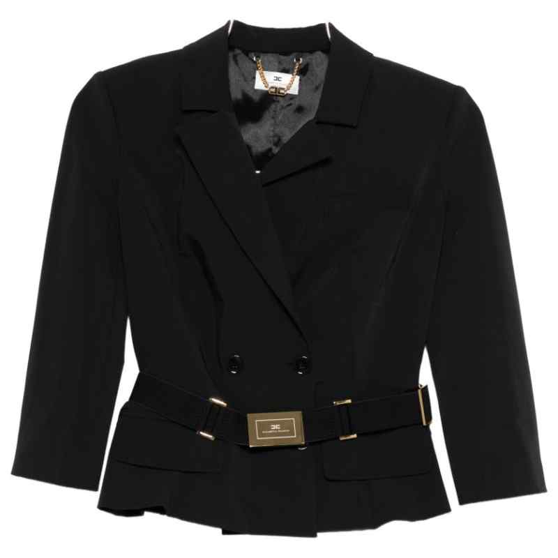 Elisabetta Franchi Jackets Black, theFeinheit