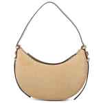 Tory Burch Romy Pick Stitch Half Moon Bag