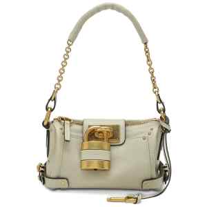 Chloé Small Paddington Chain Bag In Grained Leather